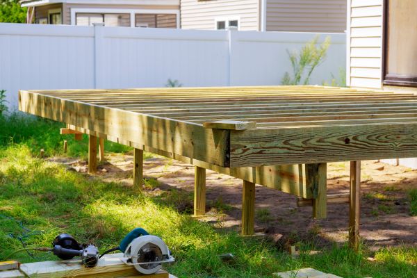 Elevated Deck Installation in New Braunfels