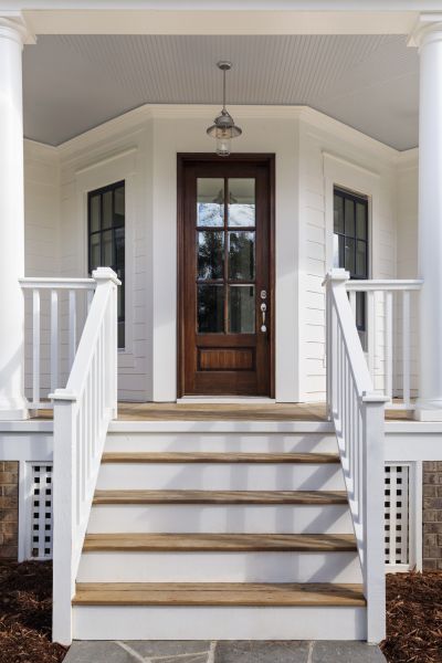 Stoop Railing Installation in New Braunfels