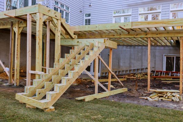 Deck Post Replacement in New Braunfels