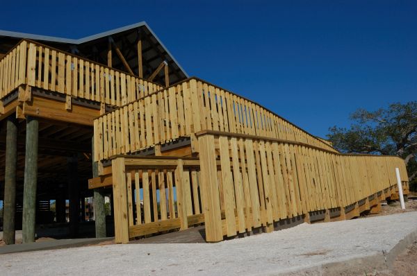 Wood Ramp Construction in New Braunfels
