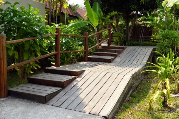 Wood Ramp Installation in New Braunfels